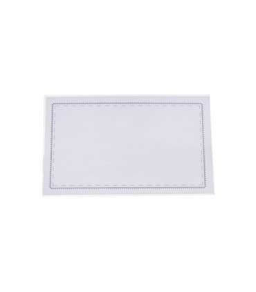 Identyfikator z klipsem i agrafką 90x56mm 