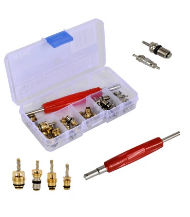 ZAWORKI DO KLIMATYZACJI Z KLUCZEM 41 EL