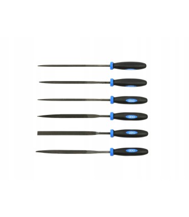 Zestaw pilników iglaków do metalu 6szt.