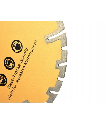 Tarcza diam.125mm głębokie cięcie GEKO