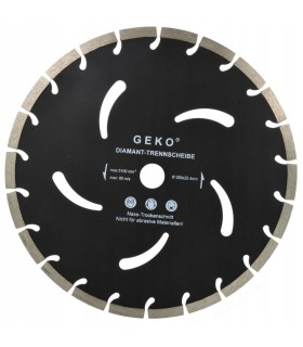 Tarcza diamentowa czarna 300x10x25,4mm