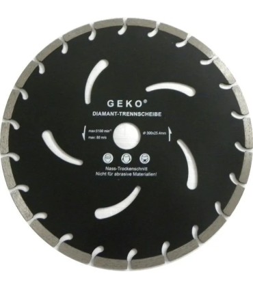 Tarcza diamentowa czarna 300x10x25,4mm