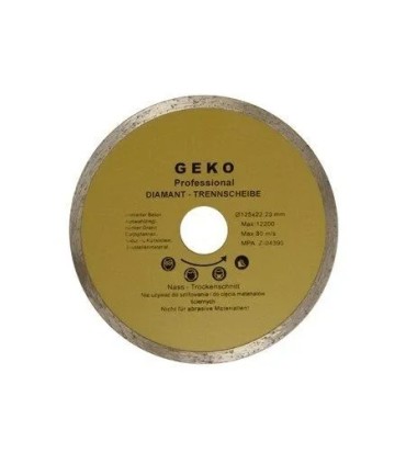 Tarcza diam.125mm Pełna GEKO PROFI