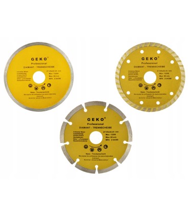 Tarcza diam.115mm segment.GEKO PROFI