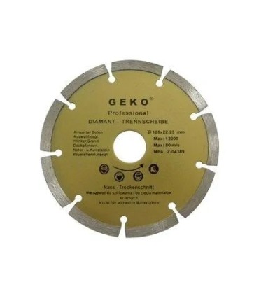 Tarcza diam.115mm segment.GEKO PROFI