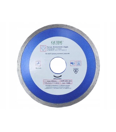 Tarcza diam.115mm segment.GEKO PROFI