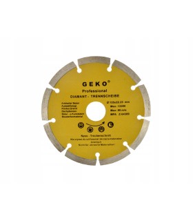 Tarcza diam.125mm segment.GEKO PROFI