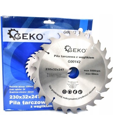 Tarcza do drewna 230x32x24T