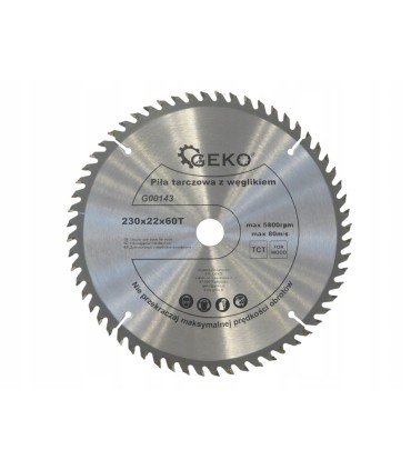 Tarcza do drewna 230x22x60T