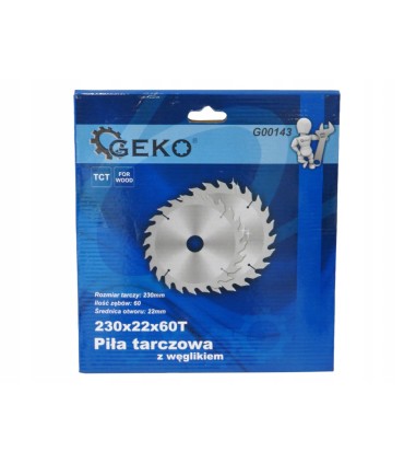 Tarcza do drewna 230x22x60T