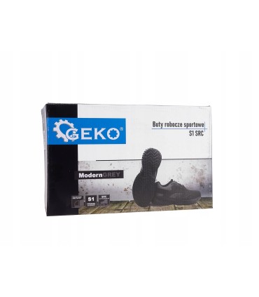 Buty robocze ochronne sportowe ModernGREY S1 SRC – r. 42