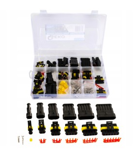 Zestaw wtyków złączy elektrycznych 424szt