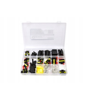 Zestaw wtyków złączy elektrycznych 424szt