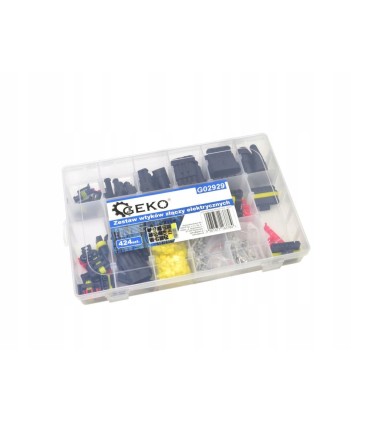 Zestaw wtyków złączy elektrycznych 424szt