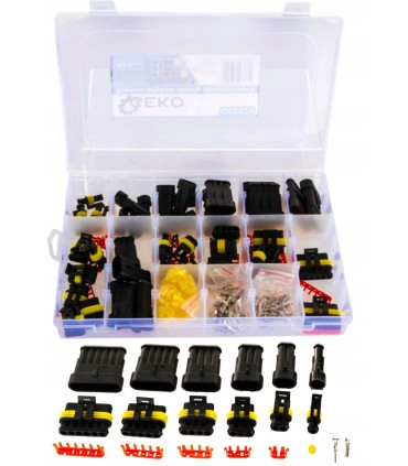 Zestaw wtyków złączy elektrycznych 424szt