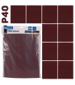 Płótno ścierne - arkusz 230x280mm P40