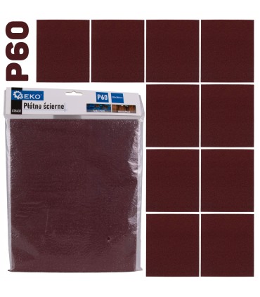 Płótno ścierne – arkusz 230x280mm P60