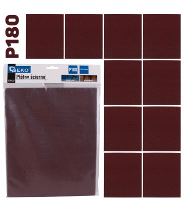 Płótno ścierne – arkusz 230x280mm P180 