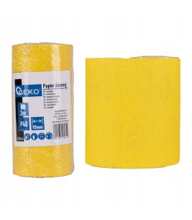 Papier ścierny – rolka 115mm x 3m P40