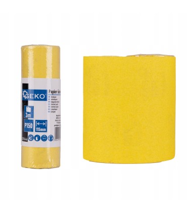 Papier ścierny – rolka 115mm x 3m P150