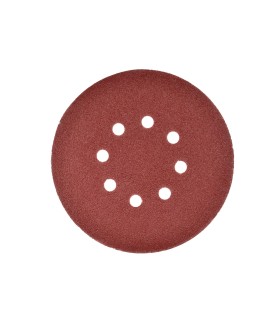 Papier ścierny na dysk 150mm P80 (otwory)