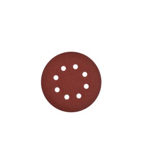 Papier ścierny na dysk 125mm P120,krążki 8 otworów