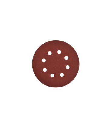 Papier ścierny na dysk 125mm P180,krążki 8 otworów
