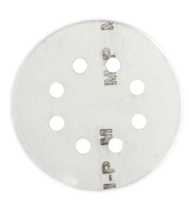 Papier ścierny na dysk 125mm P180,krążki 8 otworów