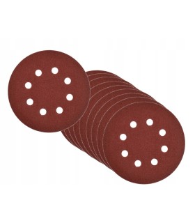 Papier ścierny na dysk 125mm P220,krążki 8 otworów