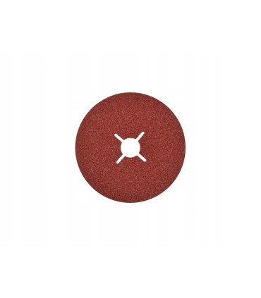 Papier ścierny na dysk 125mm P80, krążki "FIBRA" z nacięciami