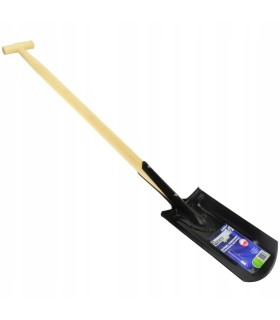 Szpadel ogrodowy wzmocniony oprawiony