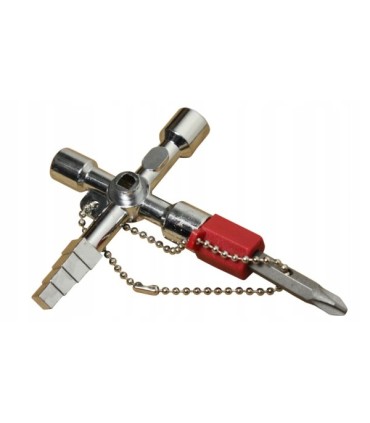 Uniwersalny klucz do szafek technicznych