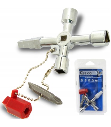 Uniwersalny klucz do szafek technicznych