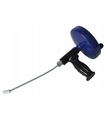 Przetykacz - sprężyna do rur 6mm x 5m w plastikowej obudowie