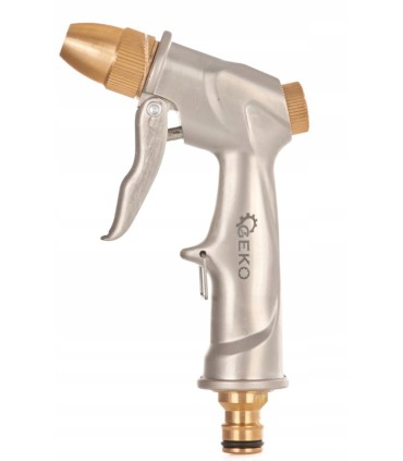 Pistolet ogrodowy mosiężny 2-funkc. regulowany