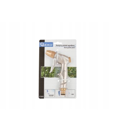 Pistolet ogrodowy mosiężny 2-funkc. regulowany