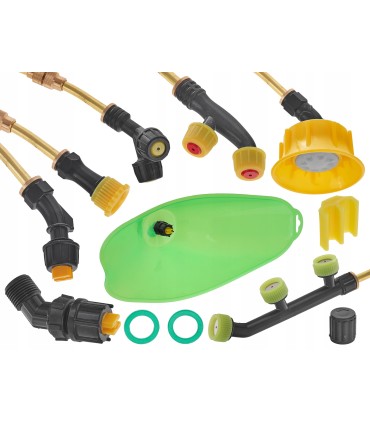 Opryskiwacz akumulatorowy 16L z dodatk. wyposażeniem