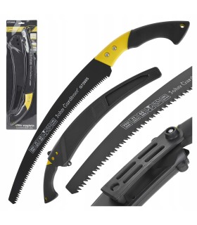 Piła wygięta 35cm z powłoką PTFE i kaburą 65Mn