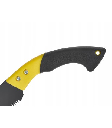 Piła wygięta 35cm z powłoką PTFE i kaburą 65Mn