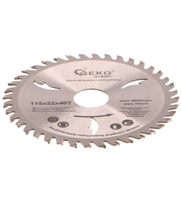 Tarcza do drewna 115x22x40T(otwory)