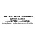 Tarcza do drewna 230x22x60T(otwory)
