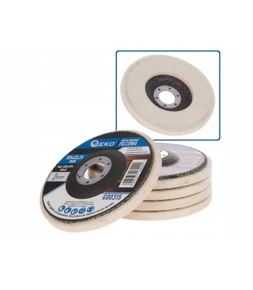 Tarcza polerska filcowa 125mm