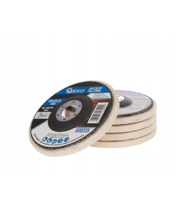 Tarcza polerska filcowa 125mm