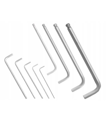 Klucze imbusowe 1,5-10/260mm 9el