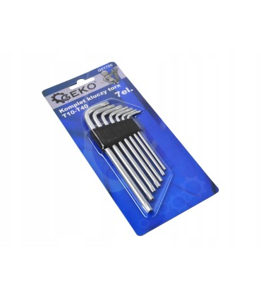 Kpl. kluczy torx T10-T40 7el.