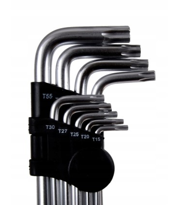 Kpl.kluczy torx T15-55/260mm