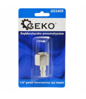 Szybkozłączka pneumatyczna typ męski 1/2" gwint wewnętrzny (blister) 