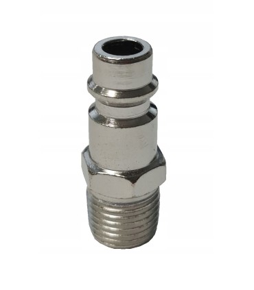 Szybkozłączka pneumatyczna typ męski 1/4" gwint zewnętrzny (blister)