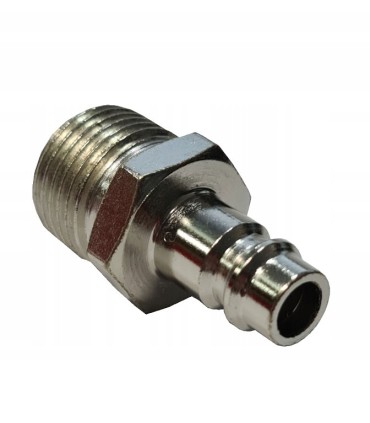 Szybkozłączka pneumatyczna typ męski 3/8"  gwint zewnętrzny (blister)