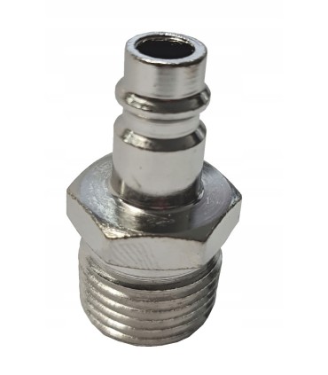 Szybkozłączka pneumatyczna typ męski 3/8"  gwint zewnętrzny (blister)